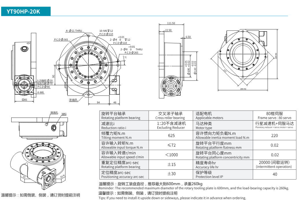YT90HP-20K