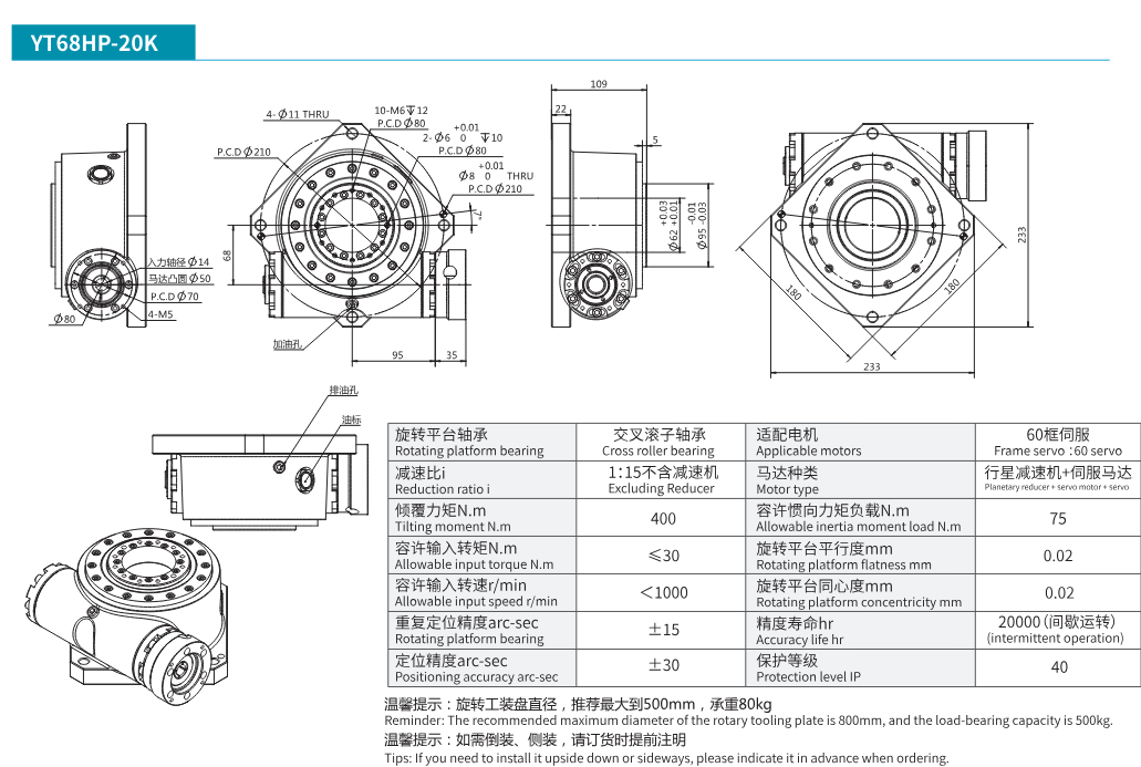 YT68HP-20K